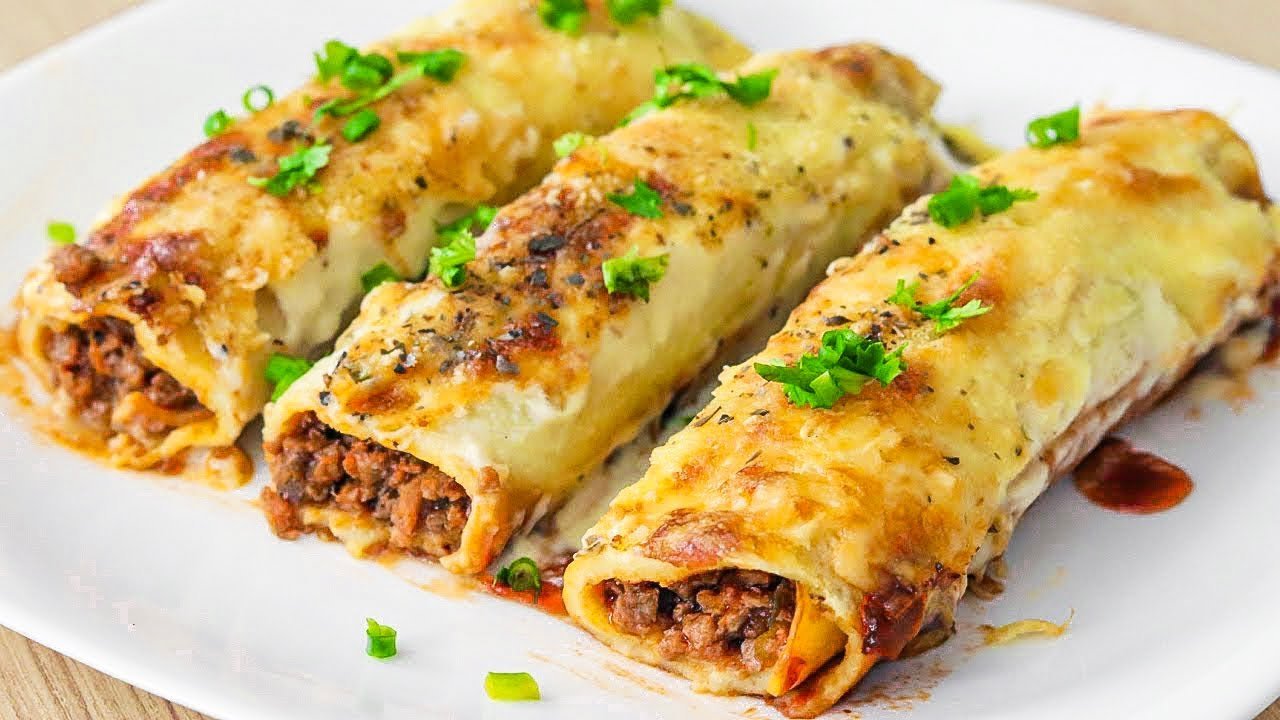 Panqueca Recheada ao Forno