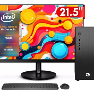Computador Completo  Intel Core i5, 16GB RAM, SSD 512GB,