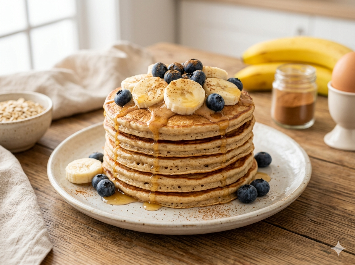 Panqueca de Banana Fit