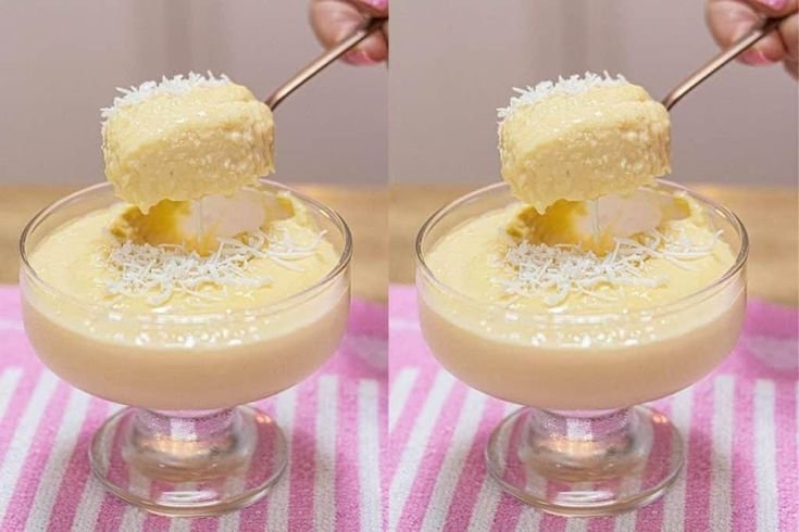 Amansa Sogra Cremosa: Sobremesa Rápida com Coco