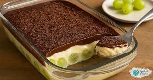 Bombom de Uva na Travessa: Creme, Fruta e Chocolate
