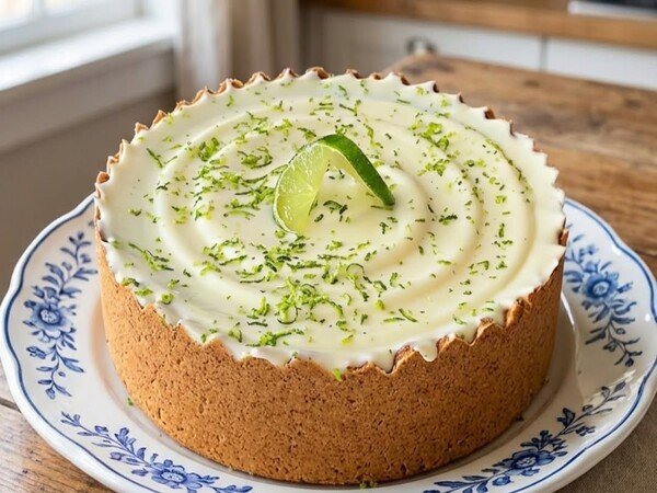 Torta de Limão: Recheio Cremoso e Cobertura Leve