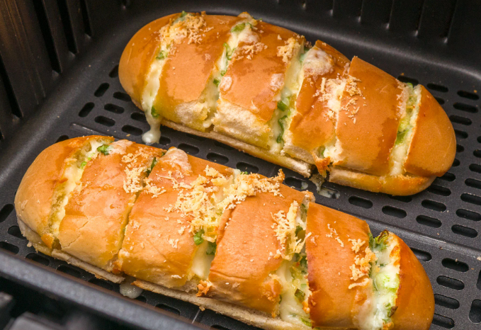 Pão de Alho na Air Fryer: Crocante por Fora e Cremoso por Dentro