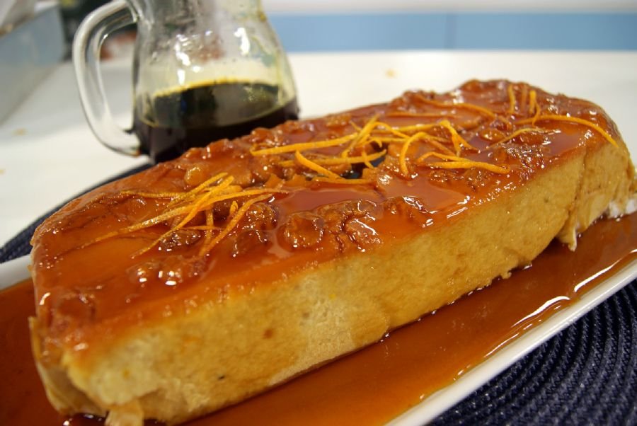 Pudim de Pão com Laranja: Cremoso e Perfumado