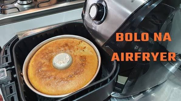 Bolo na Air Fryer: Massa Simples, Fofinha e Bem Assada