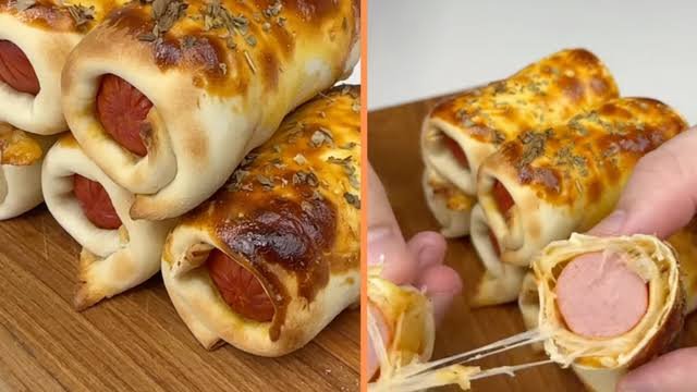 Enroladinho de Salsicha na Air Fryer: Crocante e Fácil de Servir