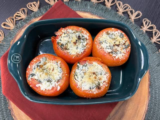 Tomate Recheado Fit na Air Fryer: Leve, Suculento e Prático