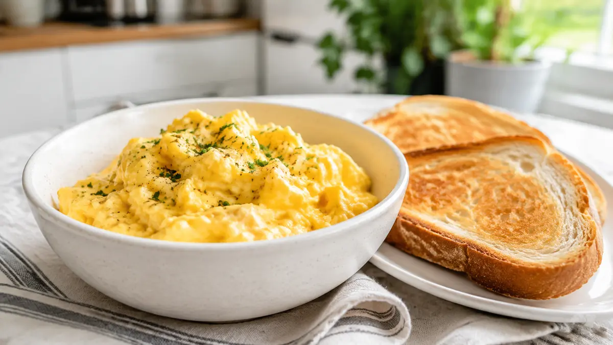 Ovos Mexidos no Micro-ondas: Cremosos e sem Frigideira